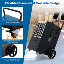 163 Pints Commercial Dehumidifier, 4500 Sq.Ft Dehumidifier with Pump & Drain Hose - product view 3