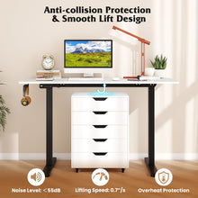 Electric Standing Desk 48" x 24" Height Adjustable Sit Stand Computer Workstation - product view 7