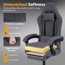 Ergonomic Gaming Chair with Linkage Armrests & Detachable Headrest for Home Office - product view 7