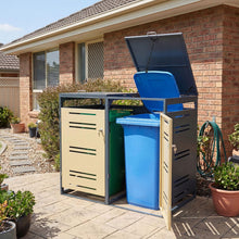 52"x32"x46" Outdoor Trash Can Storage - product view 8