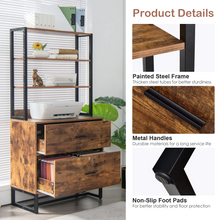 Lateral File Cabinet with 2 Drawers with Lock - product view 7
