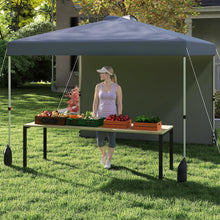 10 x 10 Pop Up Canopy with 1 Sidewall and Wheeled Bag - product view 8