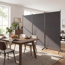 3 Panel Room Divider, 6FT Folding Privacy Screen - product view 8