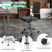 Ergonomic Office Chair Mid Back Fabric Desk Chair with Armrest - product view 8