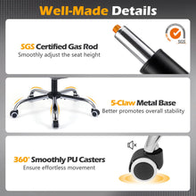 Ergonomic Gaming Chair with Linkage Armrests & Detachable Headrest for Home Office - product view 8