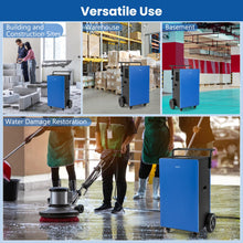215 Pints Commercial Dehumidifier w/Drain Hose, Industrial Heavy Duty Dehumidifier w/ 24H Timer - product view 3