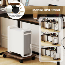 62" L-Shaped Computer Desk with Power Outlets - product view 8