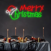 Ins Luminous Merry Christmas Letters Acrylic LED Neon Sign Lights - product view 3