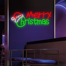 Ins Luminous Merry Christmas Letters Acrylic LED Neon Sign Lights - product view 4