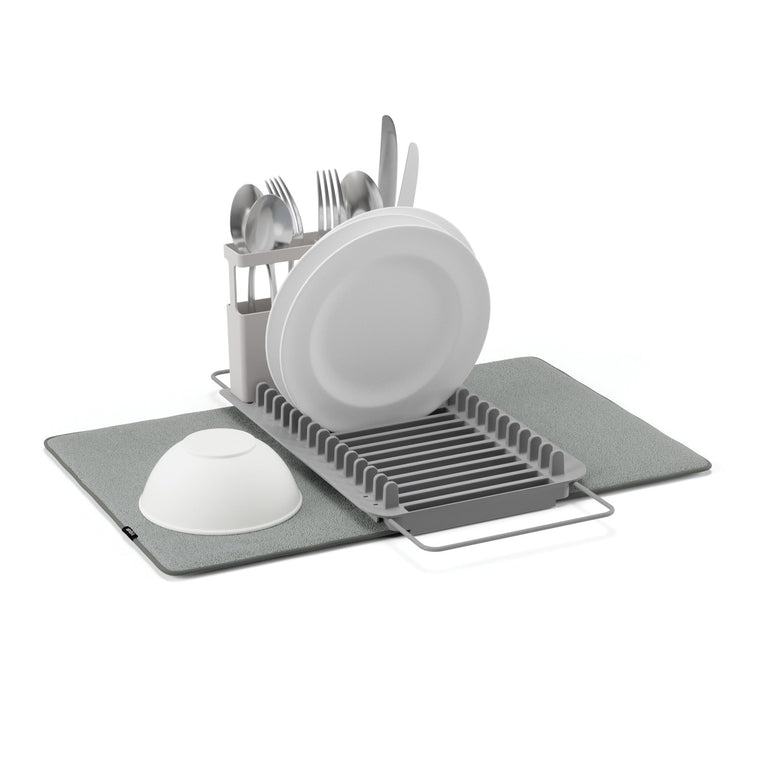 UDry Over the Sink Dish Rack with Mat - product view 1