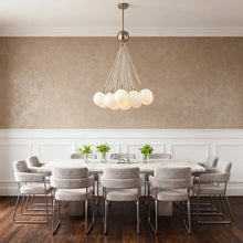 Bubble Glass Chandelier Chic Luxurious Ceiling Light Nordic Unique - product view 2