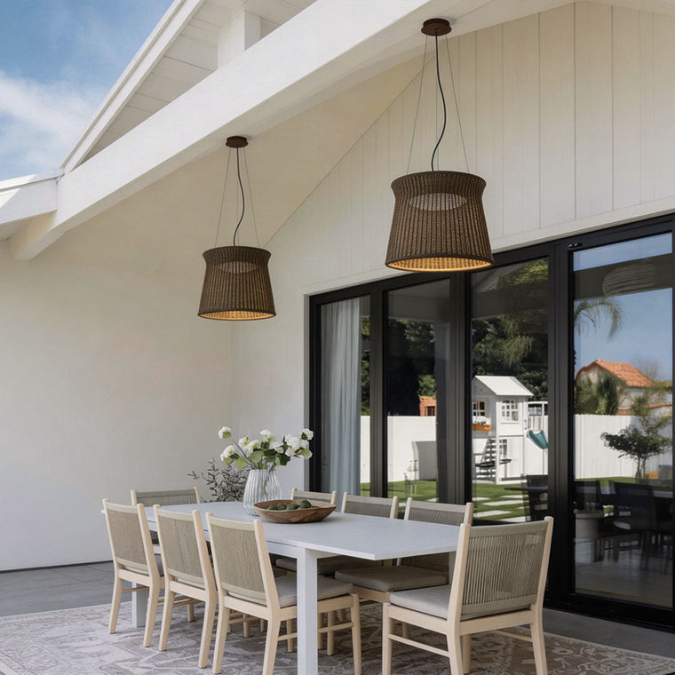 Woven Light Pendant Nordic Minimalist Ceiling Light - product view 1
