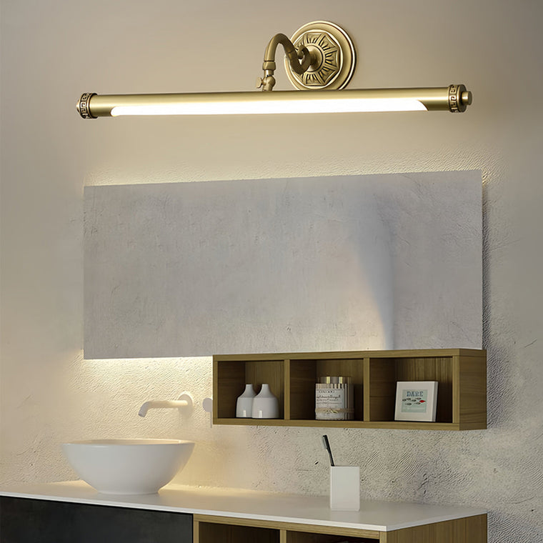 Gold Bathroom Vanity Light European Pure Copper Mirror Wall Light - product view 1
