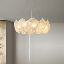 Glass Garland Chandelier Lights French Wreath Luxury Ceiling Light - product view 5