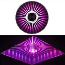 Modern Sunburst Ceiling Fixture Embedded LED Metal Light - product view 7