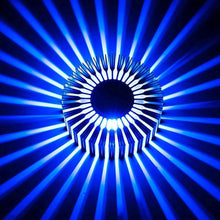 Modern Sunburst Ceiling Fixture Embedded LED Metal Light - product view 5