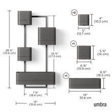 Cubiko Wall Planter - product view 6