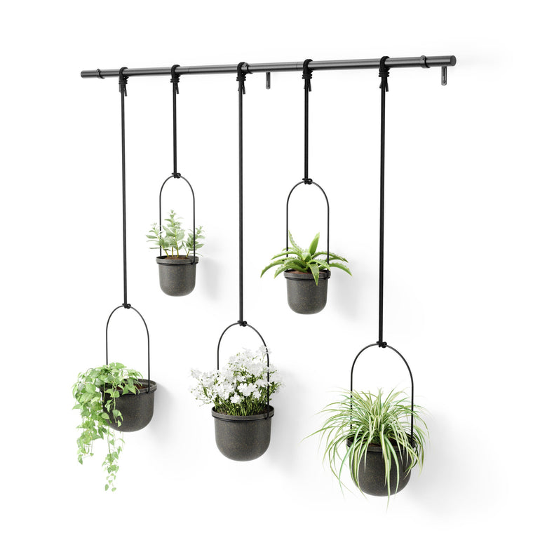 Triflora Hanging Planters, Set of 5 - product view 1