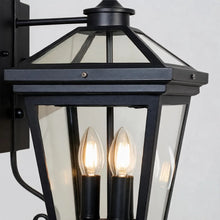 2 PCS Outdoor Wall Sconce Light Three-Light Stainless Steel Lantern - product view 8