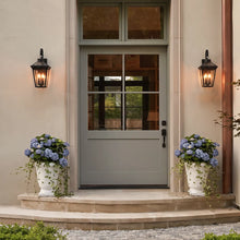 2 PCS Outdoor Wall Sconce Light Three-Light Stainless Steel Lantern - product view 2