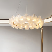 Glass Garland Chandelier Lights French Wreath Luxury Ceiling Light - product view 6