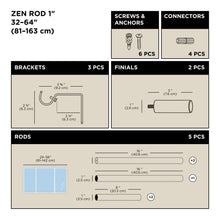 Zen Curtain Rod - product view 8
