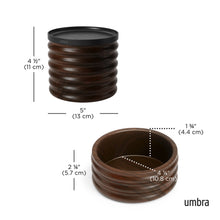 Tesora Wood Storage Box - product view 5