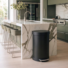 45L Semi-Round Step Can - product view 8