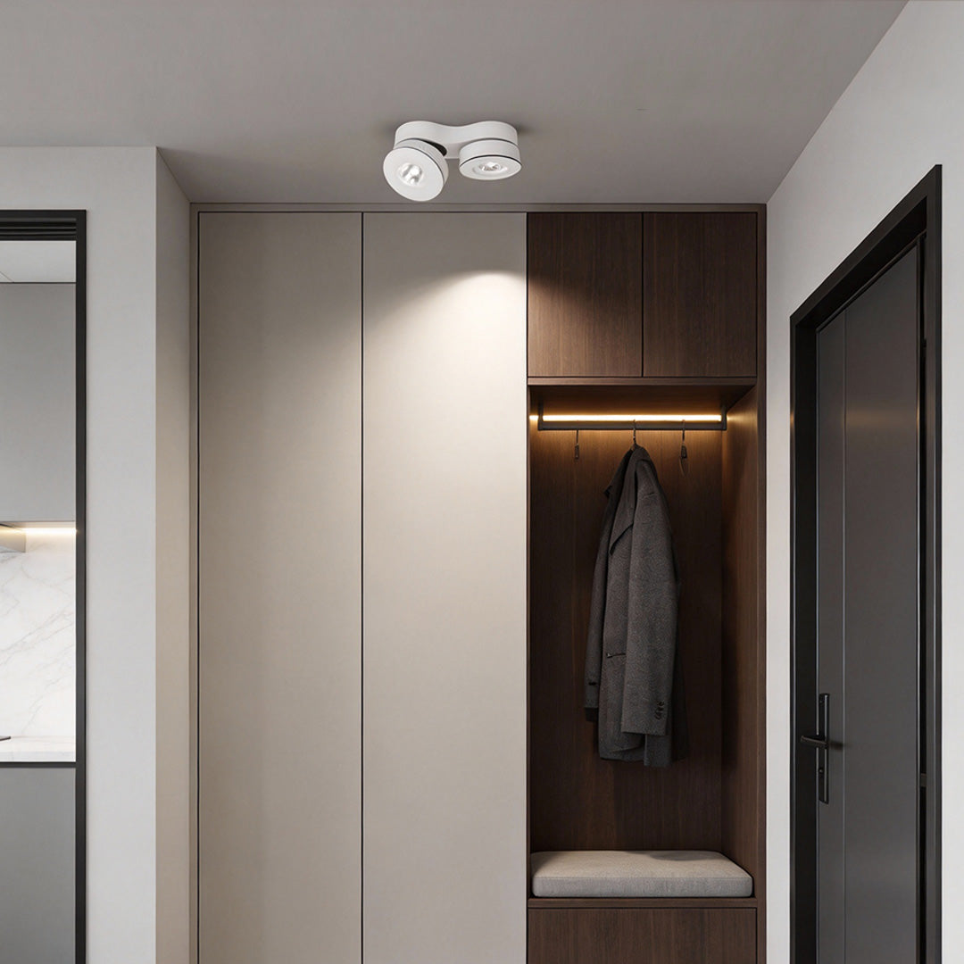 Surface Mount LED Downlights Dual‑head Rotating Folding Ceiling Light - product view 1