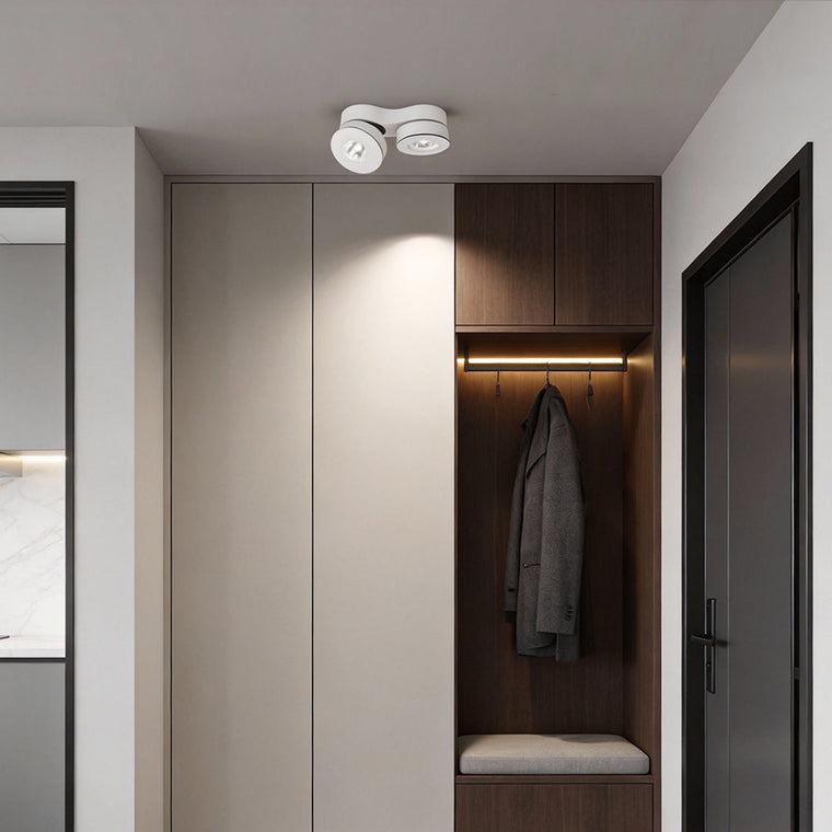 Surface Mount LED Downlights Dual‑head Rotating Folding Ceiling Light - product view 1