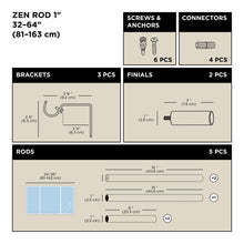 Zen Curtain Rod - product view 4