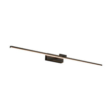 [Open-Box] Modern Copper Adjustable LED Bathroom Vanity Light with Rotatable Rod and Linear Acrylic Shade - product view 8