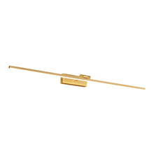 [Open-Box] Modern Copper Adjustable LED Bathroom Vanity Light with Rotatable Rod and Linear Acrylic Shade - product view 7