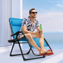 Zero Gravity Chair, 500-lb Capacity Oversized Recliner with Cup Holder - product view 3