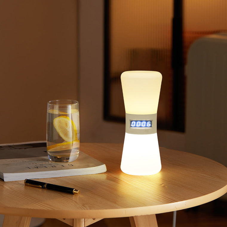 Small White Table Lamp Countdown Gravity Sensor Ambient Hourglass Lamp - product view 1