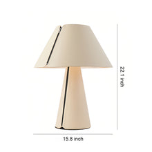 Table White Lamps Modern Pleated Shade Elegant Bedroom Bedside Lamp - product view 8