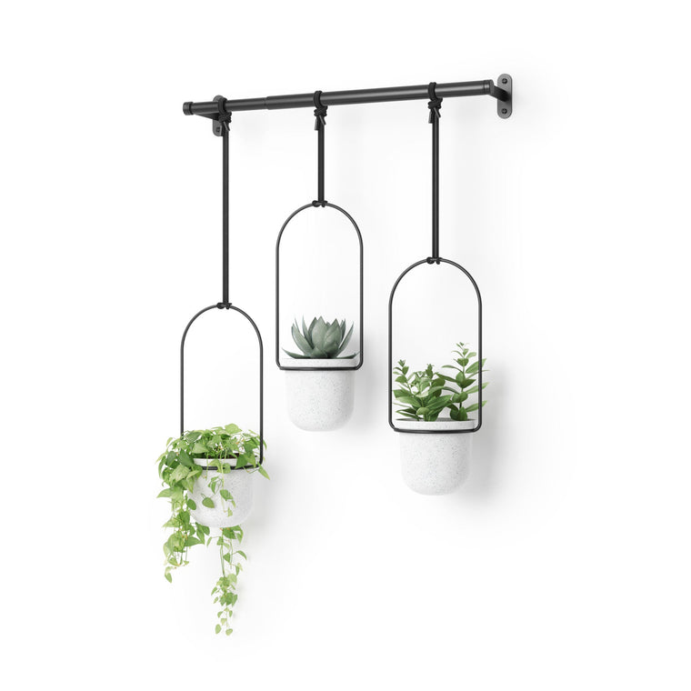 Triflora Hanging Planters, Set of 3 - product view 1